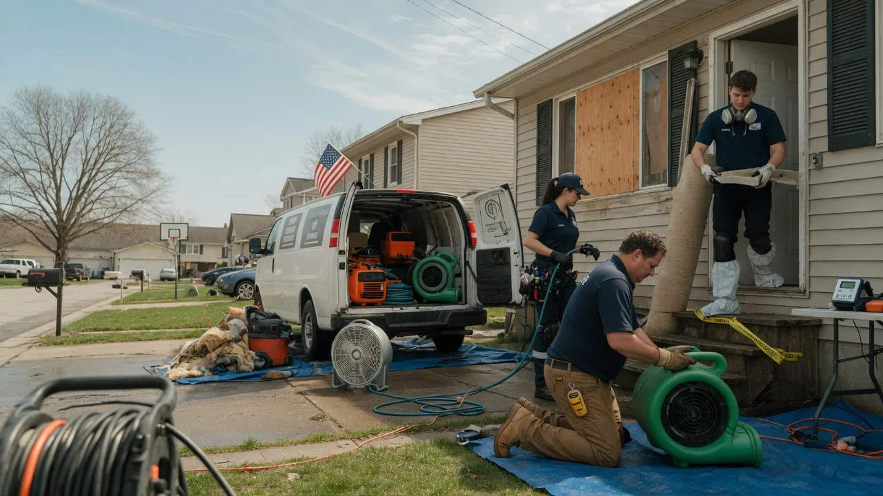 Water Damage Restoration in Machesney Park, IL near me